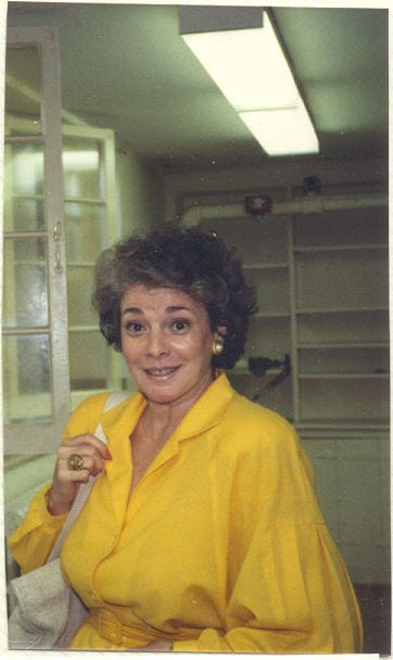 Betty Walker posing for photograph.