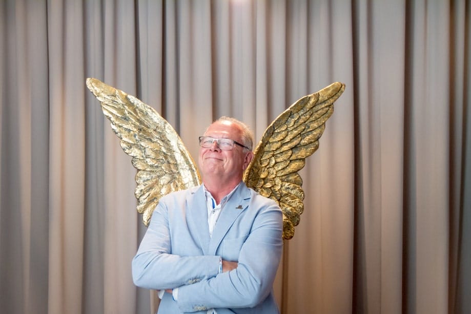 Peter Armstrong Guardian Angel portrait.