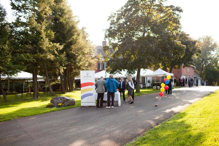 Outdoor event at Renascent Treatment Centre.