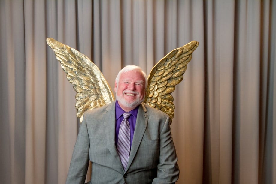 Dennis James Guardian Angel portrait.