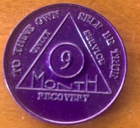 Mike's 9 month medallion