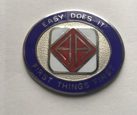 Tim's medallion.